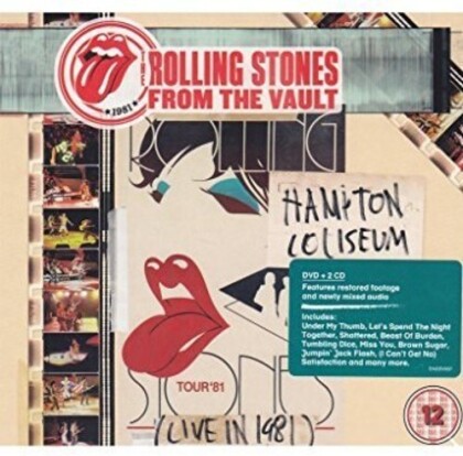 The Rolling Stones - From the Vault - Hampton Coliseum - Live in 1981 (DVD + 2 CD)