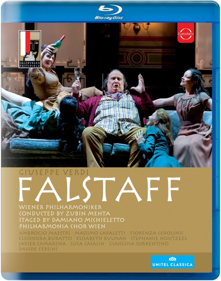 Wiener Philharmoniker, Zubin Mehta & Ambrogio Maestri - Verdi - Falstaff (Unitel Classica, Salzburger Festspiele, Euro Arts)