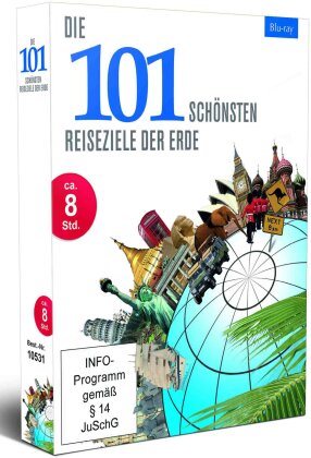 Die 101 schönsten Reiseziele der Erde - Vol. 1-4 (4 Blu-rays)