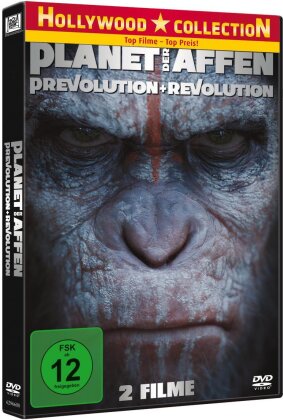 Planet der Affen: Prevolution (2011) / Planet der Affen: Revolution (2014) (2 DVDs)