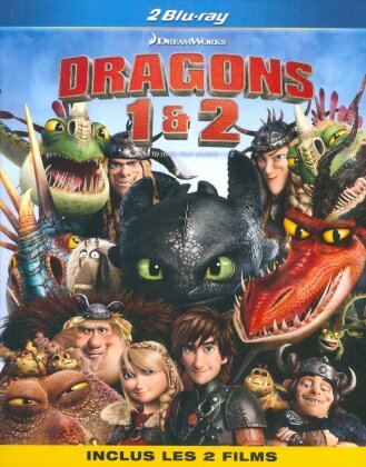 Dragons (2010) / Dragons 2 (2014) (2 Blu-rays)
