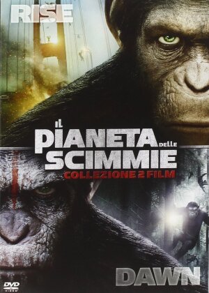 Il Pianeta delle Scimmie - Collezione 2 Film - L'alba del pianeta delle scimmie (2011) / Apes Revolution - Il Pianeta delle Scimmie (2014) (2 DVDs)