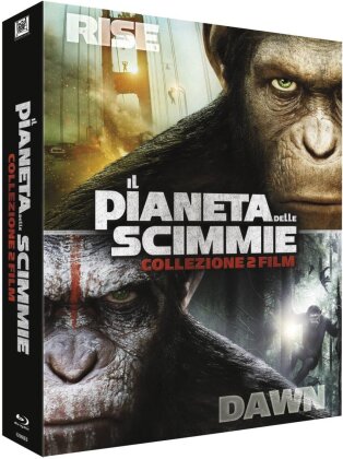 Il Pianeta delle Scimmie - Collezione 2 Film - L'alba del pianeta delle scimmie (2011) / Apes Revolution - Il Pianeta delle Scimmie (2014) (2 Blu-rays)