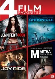 Jennifer's Body / Chronicle / Joy Ride / Martha Marcy May Marlene - 4 Film Favorites (4 DVDs)