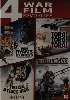 Von Ryan's Express / Tora! Tora! Tora! / Twelve O'Clock High / The Blue Max - 4 War Film Favorites (4 DVDs)