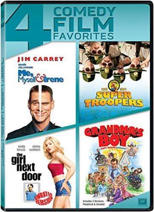 Me, Myself & Irene / Super Troopers / The Girl Next Door / Grandma's Boy - 4 Comedy Film Favorites (4 DVD)