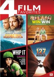 Chasing Mavericks / Win Win / Whip It / 127 Hours - 4 Film Favorites (4 DVDs)