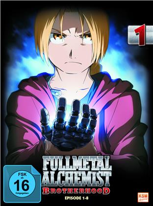 Fullmetal Alchemist: Brotherhood - Vol. 1 - Epispode 1-8 (2 DVDs)