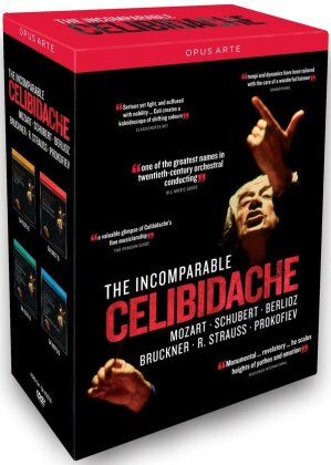 Orchestra Sinfonica Di Torino Della Rai & Sergiu Celibidache - The Incomparable Celibidache Boxset (Opus Arte, 4 DVDs)