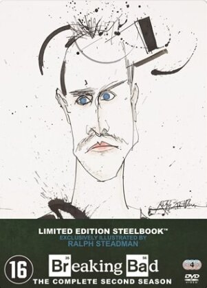 Breaking Bad - Saison 2 (Limited Edition, Steelbook, 4 DVDs)