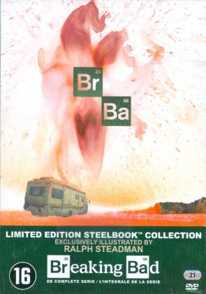 Breaking Bad - Saisons 1-5.2 - Intégrale de la série (Édition Limitée, Steelbook, 21 DVD)