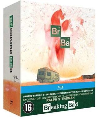 Breaking Bad - Saisons 1-5.2 - Intégrale de la série (Édition Limitée, Steelbook, 15 Blu-ray)