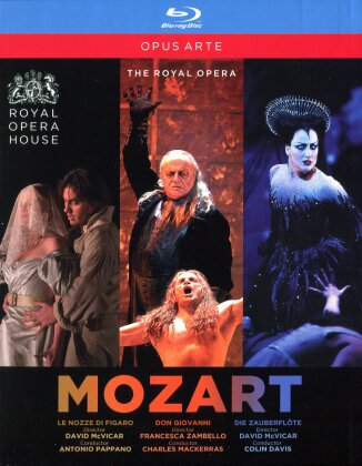Orchestra of the Royal Opera House - Mozart - Don Giovanni / Die Zauberflöte / Le nozze di Figaro (Opus Arte, 5 Blu-ray)