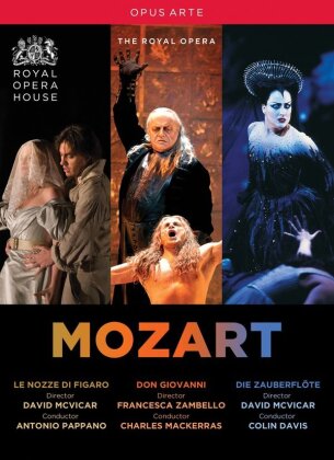 Orchestra of the Royal Opera House - Mozart - Don Giovanni / Die Zauberflöte / Le nozze di Figaro (Opus Arte, 5 DVDs)