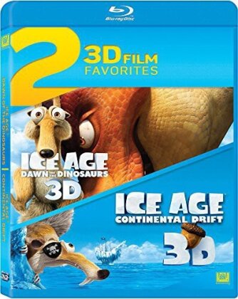 Ice Age 3: Dawn of the Dinosaurs (2009) 3D / Ice Age 4: Continental Drift (2012) - 2 3D Film Favorites