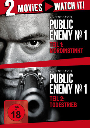 Public Enemy No. 1 - Mordinstinkt / Todestrieb - Mesrine (2008) (Neuauflage, 2 DVDs)