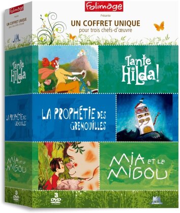 Tante Hilda / La prophétie des grenouilles / Mia et le Migou (3 DVD)