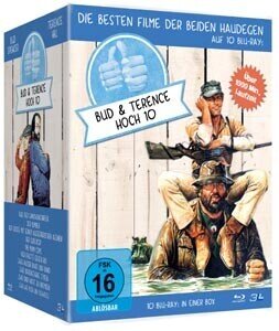 Bud Spencer & Terence Hill Box - Bud & Terence Hoch 10 - Die besten Filme der beiden Haudegen (10 Blu-rays)