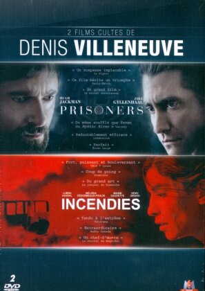 2 films cultes de Denis Villeneuve - Prisoners (2013) / Incendies (2011) (2 DVD)