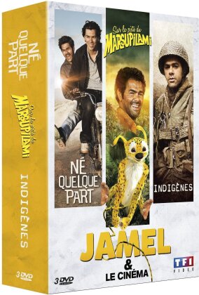 Jamel & le Cinéma - Né quelque part / Sur la piste du Marsupilami / Indigènes (3 DVDs)