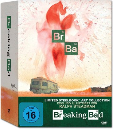 Breaking Bad - Staffeln 1-5.2 - Die komplette Serie (Limited Steelbook Pack - 21 DVDs)