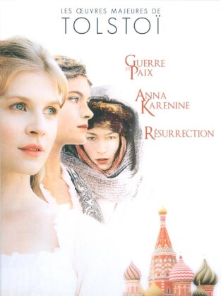 Les oeuvres majeures de Tolstoï - Guerre et Paix / Anna Karenine / Résurrection (4 DVD)