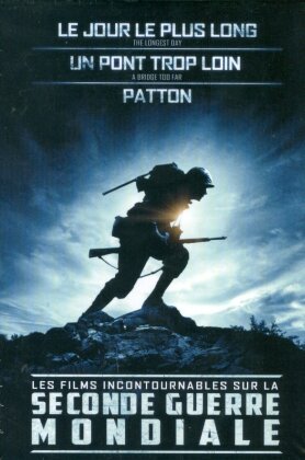 Seconde Guerre Mondiale - Le jour le plus long / Un pont trop loin / Patton (3 DVDs)