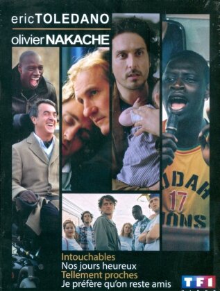 Eric Toledano / Olivier Nakache - Intouchables / Nos jours heureux / Tellement proches / Je préfère qu'on reste amis (5 DVD)