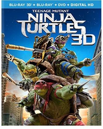 Teenage Mutant Ninja Turtles (2014) (Blu-ray 3D (+2D) + Blu-ray + DVD)