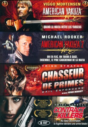 American Yakuza / American Yakuza 2 / Chasseur de primes / Contract Killers (Box, 4 DVDs)
