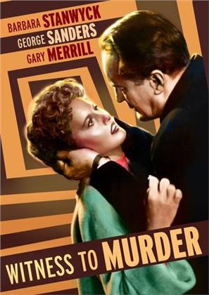 Witness to Murder (1954) (s/w)