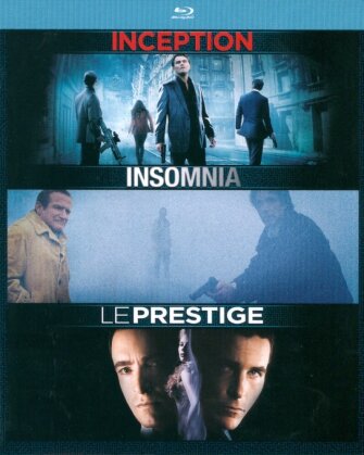 Inception / Insomnia / Le Prestige (3 Blu-rays)