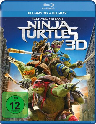 Teenage Mutant Ninja Turtles (2014) (Blu-ray 3D + Blu-ray)