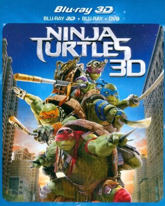 Ninja Turtles (2014) (Blu-ray 3D + Blu-ray + DVD)