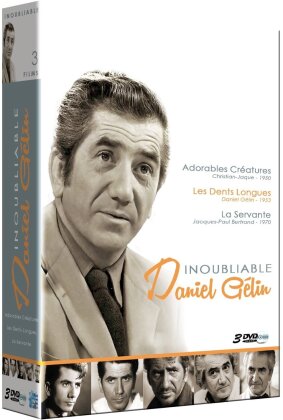 Inoubliable Daniel Gélin - Adorables créatures / Les dents longues / La servante (3 DVD)
