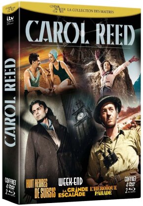 Carol Reed - Huit heures de sursis / Week-End / La grande escalade / L'héoique parade (Cinema Master Class, 2 Blu-rays + 4 DVDs)
