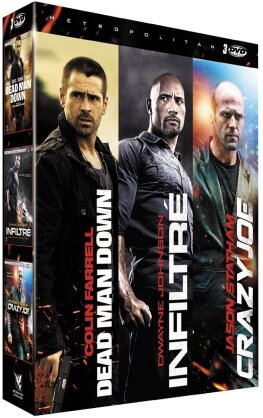 Dead Man Down (2013) / Infiltré (2013) / Crazy Joe (2013) (3 DVDs)