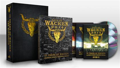 Various Artists - 25 Years of Wacken (3 DVDs)