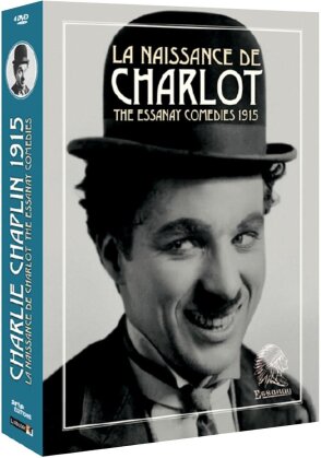 Charlie Chaplin - La Naissance de Charlot - The Essanay Comedies 1915 (4 DVDs)