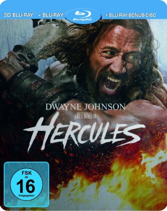 Hercules - (Limited Steelbook - Extended Cut / Real 3D + 2D) (2014)
