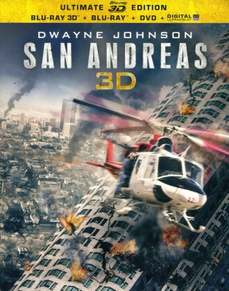 San Andreas (2015) (Blu-ray 3D + Blu-ray + DVD)