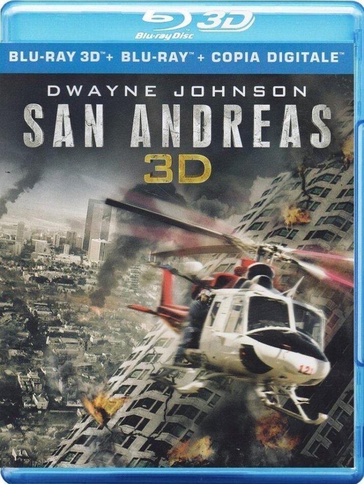 San Andreas (2015) (Blu-ray 3D + Blu-ray)