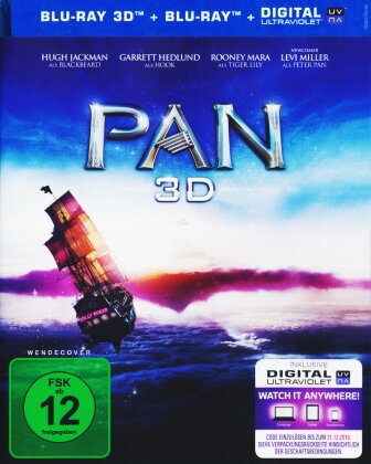 Pan (2015) (Blu-ray 3D + Blu-ray)
