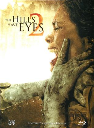 The Hills Have Eyes 2 (2007) (Cover A, Collector's Edition, Limited Edition, Mediabook, Uncut, Blu-ray + DVD)