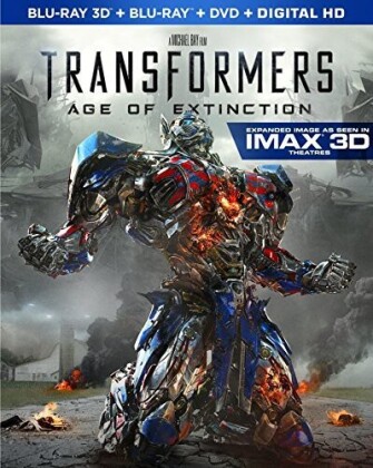 Transformers 4 - Age of Extinction (2014) (Blu-ray 3D (+2D) + Blu-ray + DVD)