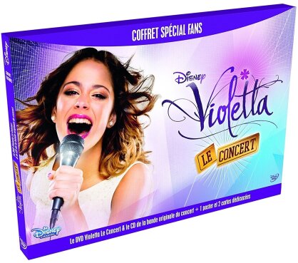 Violetta - Le concert (2014) (Coffret Spécial Fans, + Goodies, DVD + CD)