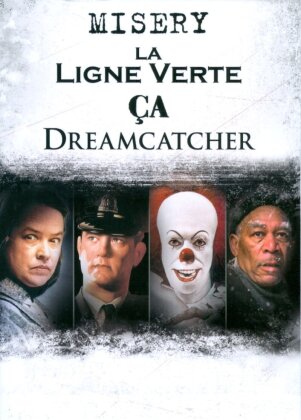 4 films adaptés de l'oeuvre de Stephen King - Misery / La ligne verte / Ça / Dreamcatcher (4 DVDs)