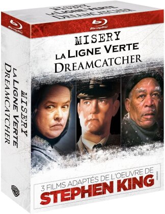 3 films adaptés de l'oeuvre de Stephen King - Misery / La ligne verte / Dreamcatcher (3 Blu-rays)