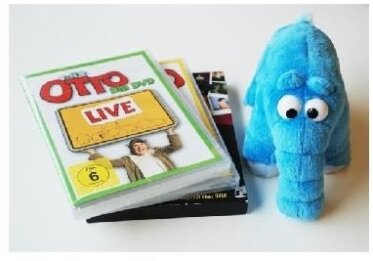 Otto - Die grosse Geschenkbox (+ blauer Ottifant, 3 DVDs)