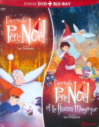 L'apprenti Père Noël (2010) / L'apprenti Père Noël et le flocon magique (2013) (2 Blu-rays + 2 DVDs)